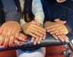 Gel polish at Getin lamka Unisex Salon