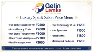 Spa salon | For booking call 03874796627 2 Visit us at New Bazar, Teddim Road, Lamka, Churachandpur 795128.For bookings please contact 03874-796627.